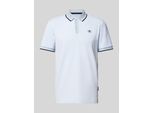 Regular Fit Poloshirt mit Logo-Print