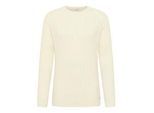 Strick Pullover in off-white unifarben