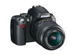 Reflex Nikon D60 - Schwarz + 2 Nikon VR-Objektiv: 18 - 55 mm + 55 - 200 mm