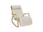 SONGMICS Stuhl »91 cm x 115 cm, Beige«