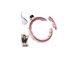 Hula Hoop, Fitness Hula Hoop, Smart Hula Hoop, cerceau de fitness,16 section, compta, réglable, Rose Kinsi