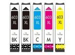 Cartouche 603XL Compatible avec Cartouches Encre Epson 603 603 xl, pour Expression Home XP-2100 XP-2105 XP-3100 XP-3105 XP-3150 XP-4100 XP-4105,