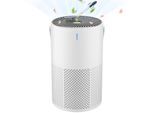 Purificateur d'air Portable haute Efficacité avec filtre HEPA13 Jusqu'à 30㎡ CADR 250m³/h 19dB Mode Veille Élimination des Particules 99,99%