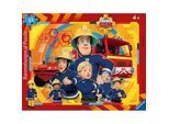 Ravensburger Kinderpuzzle - 06114 Sam Der Feuerwehrmann - Rahmenpuzzle Für Kinder Ab 4 Jahren Mit 33 Teilen