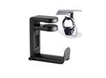 Desire2 Holder for Headphone / Headset Black Mounted on desk top