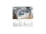 VitaliSpa Design Kinderbett 160x80 Babybett Jugendbett 2 Schubladen Lattenrost