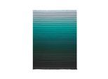 Plaid/Decke Basic Soft, Ombre petrol, 150 x 200 cm