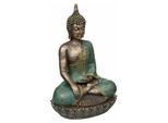 Atmosphera - Bouddha Vintage Anju 43cm Bleu & Bronze