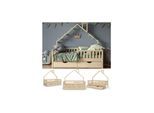 VitaliSpa Hausbett Kinderbett Spielbett Noemi 80x160cm Schubladen Rausfallschutz