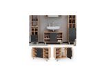 Vicco Waschtischunterschrank Fynn Badschrank Waschbeckenunterschrank Waschtisch