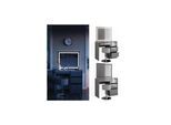 Vicco Schminktisch Sherry Grau Hochglanz 90 x 75 cm LED-Spiegel & Hocker Frisiertisch