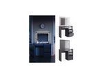 Vicco Schminktisch Sherry Anthrazit Hochglanz 90 x 75 cm LED-Spiegel modern