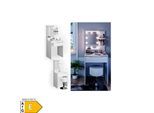 Vicco Schminktisch Frisiertisch Frisierkommode Ruben mit Hocker LED-Beleuchtung