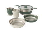 Sea to Summit - Detour Stainless Steel One Pot Cook Set - Kochset Gr 2 Person - 5 Pieces
