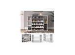 Vicco Schuhschrank Levin weiß Schuhkommode Schuhregal Stiefelfach Schuhablage