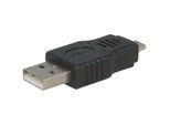 Adnauto - Adaptateur usb 2.0 usb a male vers usb b micro male - Noir