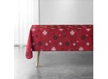 1001kdo - Nappe rectangle 150 x 300 cm L'enchante rouge
