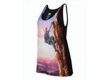 Zelda Breath of the Wild - All Over Link Climbing Female Tanktop M