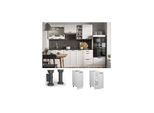Vicco Apothekerunterschrank Küchenschrank Küchenmöbel Fame-Line Weiß Landhaus 30 cm modern