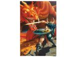 Reinders! Poster »Dungeons & Dragons - classic red dragon battle«