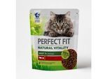 PERFECT FITTM Natural Vitality 1+ mit Rindfleisch und Huhn 650 g - Trockenfutter für ausgewachsene Katzen (Rabatt für Stammkunden 3%)