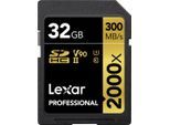 Lexar Professional SDHC 32GB 2000x UHS-II V90