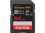 SanDisk SDXC Extreme Pro 64GB 280MB/s V60 UHS II