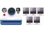 Polaroid Now Gen2 Kamera Blau + 600 B&W Film 8x 5er Pack