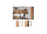 Vicco Eckhängeschrank Küchenschrank Küchenzeile R-Line 57 cm Goldkraft Weiß