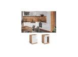 Vicco Schubunterschrank Küchenschrank Küchenzeile R-Line 60 cm Goldkraft Weiß