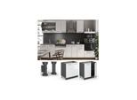 VICCO Spülenunterschrank 80 cm Weiß Hochglanz Küchenschrank Hängeschrank Küchenzeile Fame-Line
