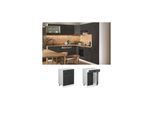 Vicco Schubunterschrank Küchenschrank Küchenzeile Landhaus R-Line 60 cm Weiß-Anthrazit
