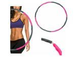 Hula Hoop, Hula Hoops lesté pour Fitness Pliant 1 kg (2.2lbs) Largeur Réglable