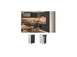 Vicco Schubunterschrank Küchenschrank Küchenzeile Landhaus R-Line 40 cm Weiß-Anthrazit