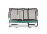 EXIT Allure Premium Trampolin 244x427cm - grün