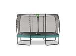 EXIT Allure Premium Trampolin 214x366cm - grün