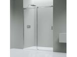 Nis douche met schuifdeur NT806 FLEX - Nano helder glas - glasdikte instelbaar