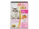 Cat Bonbon Feine Filets, Lachs & Shrimps & Fischrogen, 3 x 85 gr.