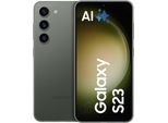 Samsung Galaxy S23, 256 GB Smartphone (15,39 cm/6,1 Zoll, 256 GB Speicherplatz, 50 MP Kamera, AI-Funktionen), grün