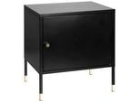 Mid.you Sideboard , Schwarz , Metall , 45x50x35 cm , Kleinmöbel, Kommoden, Sideboards