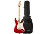 Fender Player Stratocaster MN Candy Apple Red Gigbag Set