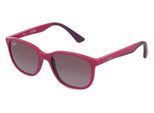 RAY-BAN JUNIOR RJ9078S Unisex-Sonnenbrille Vollrand Eckig Kunststoff-Gestell, pink