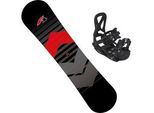 F2 Snowboard »F2 SNOWBOARD KIDS SET« F2 rot/schwarz 130