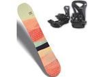 F2 Snowboard »FTWO FREEDOM WOMAN APRICOT 21/22«, (Set) F2 apricot 147