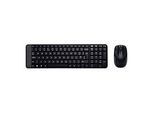 Logitech Wireless Combo MK220 - Tastatur-und-Maus-Set - US International