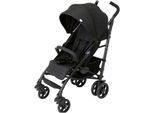 Chicco Sportbuggy Lite Way4, Jet Black, mit Aluminium-Rahmen, schwarz