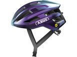 Fahrradhelm ABUS "POWERDOME MIPS" Helme Gr. M Kopfumfang: 54 cm - 58 cm, lila Fahrradhelme für Erwachsene