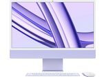 APPLE iMac "iMac 24"" Computer Gr. Mac OS, 24 GB RAM 512 GB SSD, lila (violett) iMac