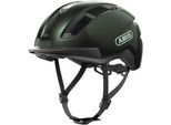 Fahrradhelm ABUS "PURL-Y" Helme Gr. L Kopfumfang: 57 cm - 61 cm, grün (moss green) Fahrradhelme für Erwachsene