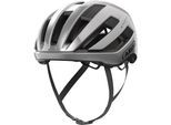 Fahrradhelm ABUS "WINGBACK" Helme Gr. S Kopfumfang: 51 cm - 55 cm, silberfarben (gleam silver) Fahrradhelme für Erwachsene